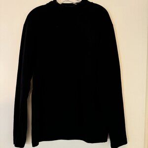 KOTN Mock Neck Sweater Black Size: Small (oversized)